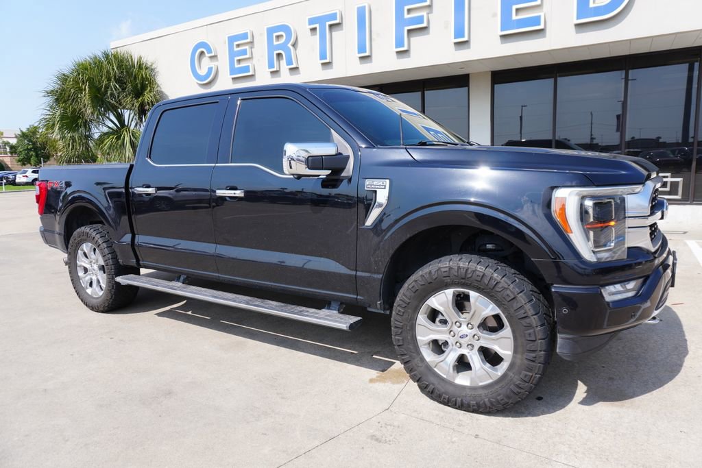 Certified 2022 Ford F150 Platinum w/ Equipment Group 701A High AWD/4WD image 1
