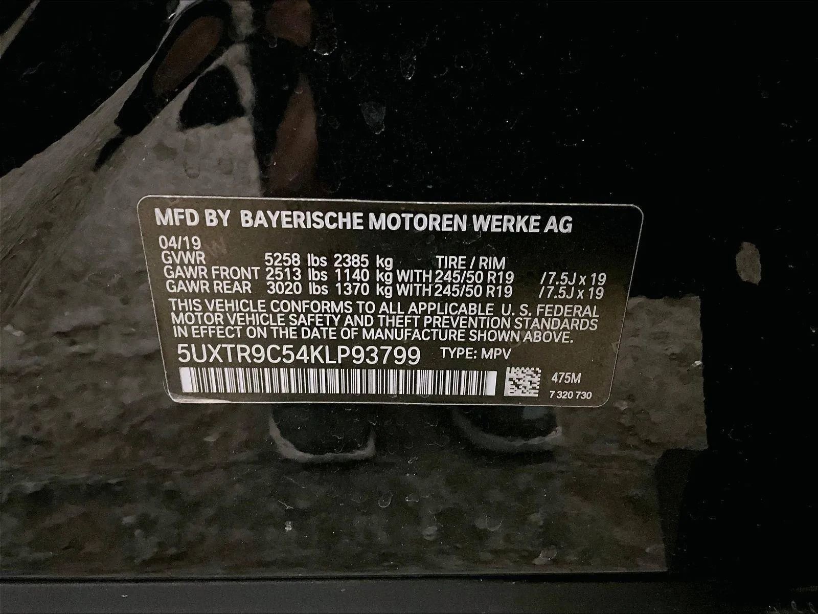 Used 2019 BMW X3 xDrive30i w/ Driving Assistance Package image 33