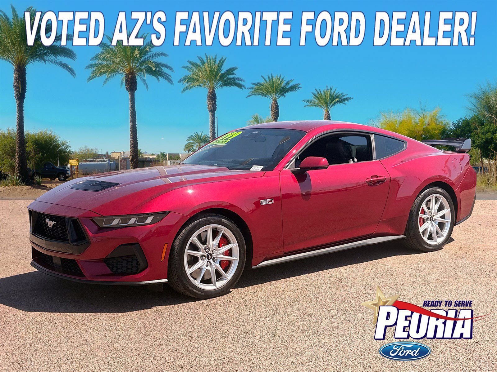 Certified 2025 Ford Mustang GT Premium RWD image 1