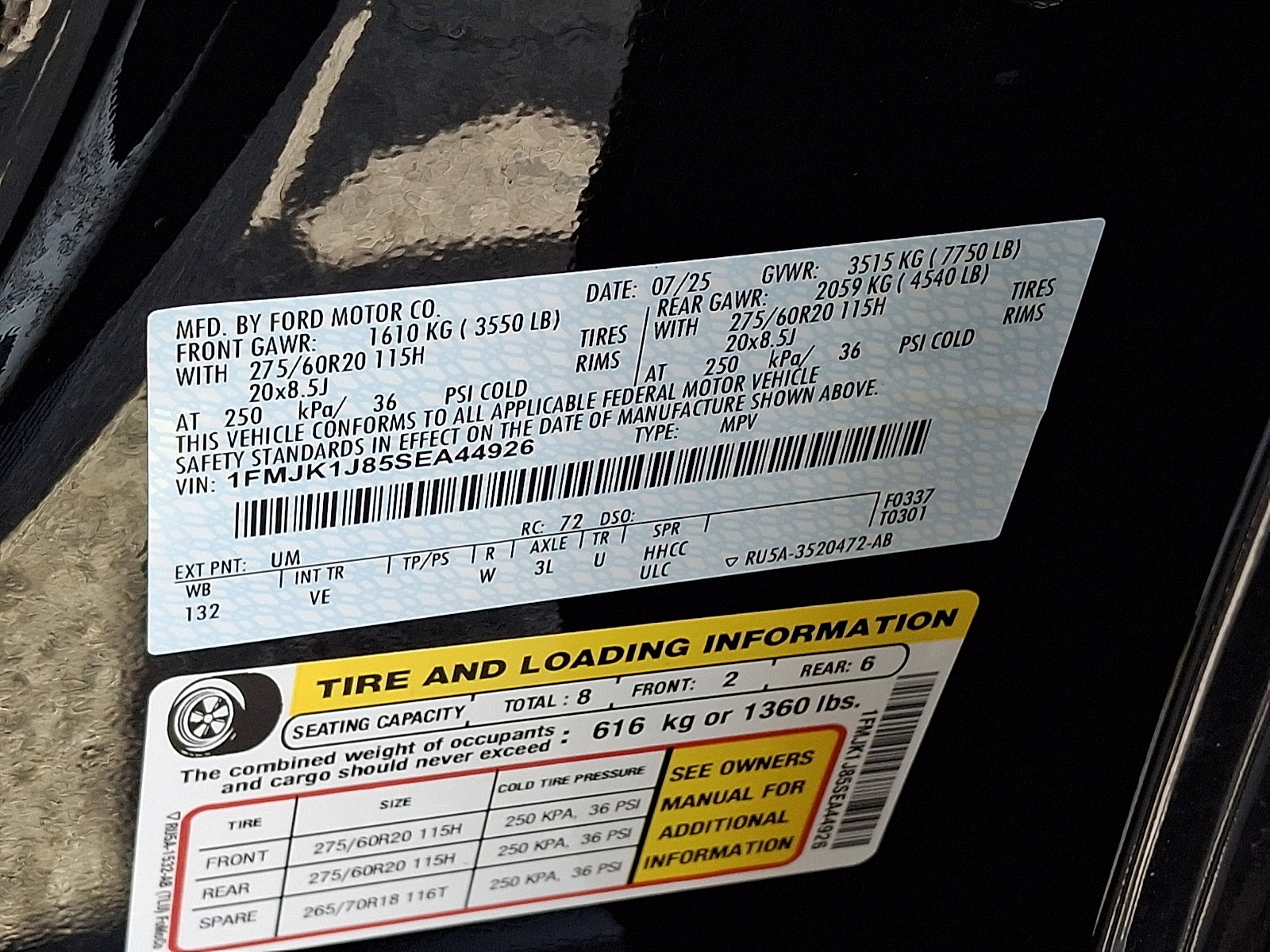Certified 2025 Ford Expedition Max Active AWD/4WD image 29