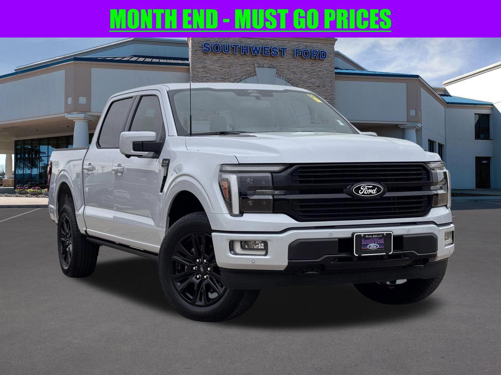 Certified 2025 Ford F150 Platinum w/ Equipment Group 702A High