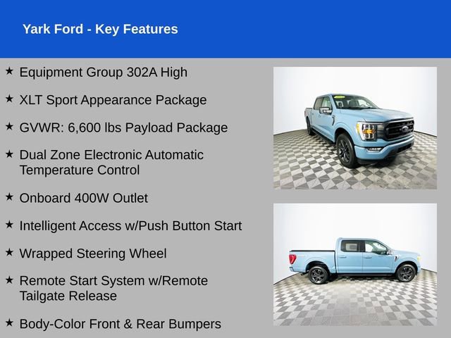 Certified 2023 Ford F150 XLT w/ Equipment Group 302A High image 10