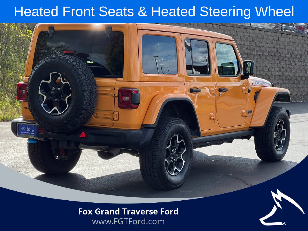 Used 2021 Jeep Wrangler Unlimited Rubicon 4xe w/ Steel Bumper Group AWD/4WD image 10