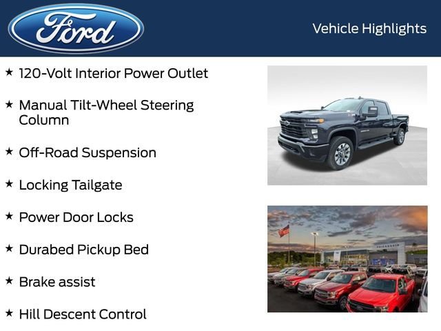 Used 2024 Chevrolet Silverado 2500 Custom w/ Custom Value Package AWD/4WD image 12