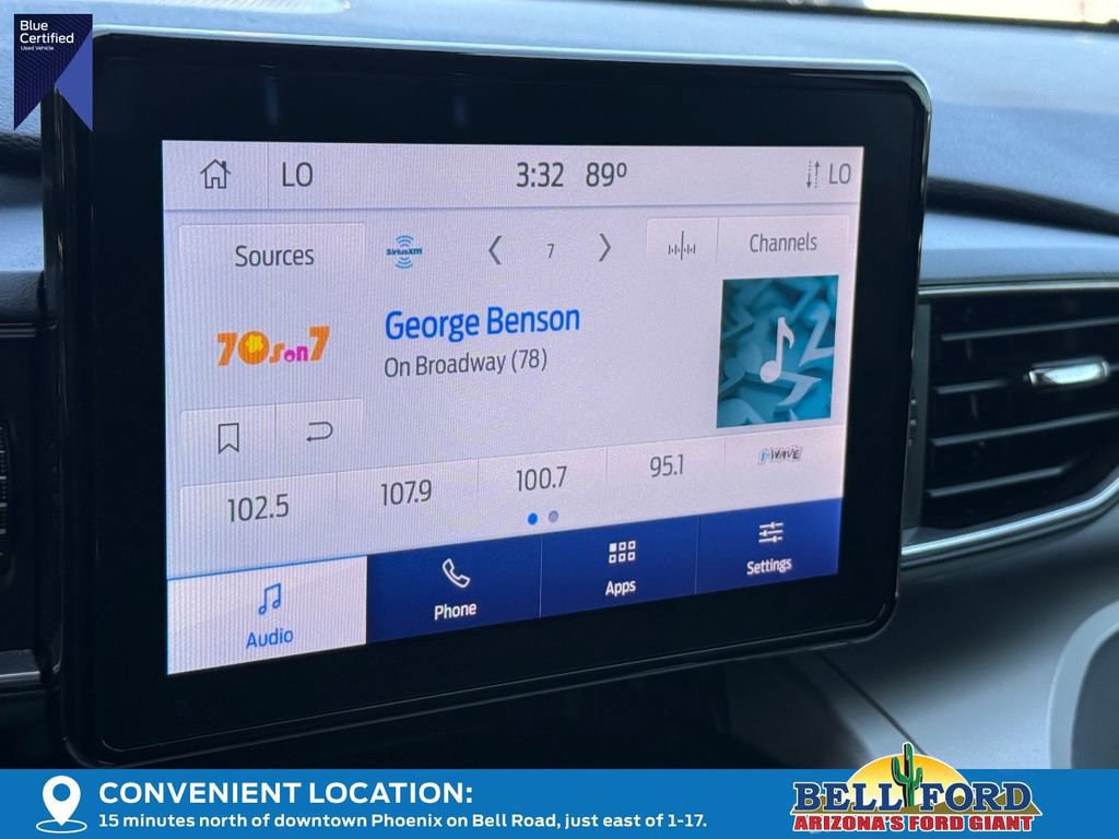 Certified 2022 Ford Explorer XLT w/ Equipment Group 202A image 25