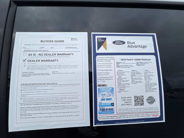 Certified 2024 Ford F250 Platinum AWD/4WD image 30