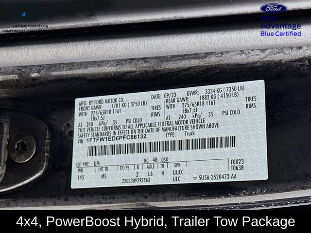 Certified 2023 Ford F150 XLT w/ Equipment Group 302A High image 31