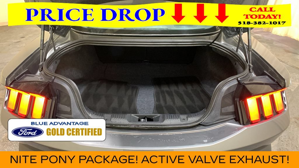 Certified 2025 Ford Mustang GT Premium w/ Mustang Nite Pony Package RWD image 17