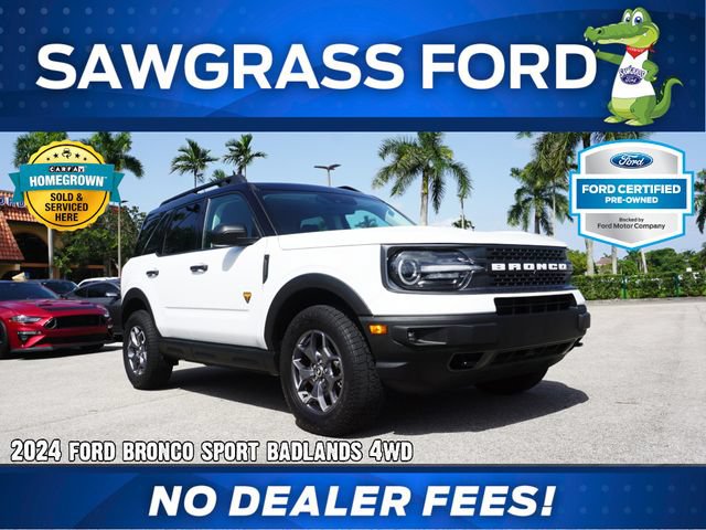 Certified 2024 Ford Bronco Sport Badlands AWD/4WD image 1