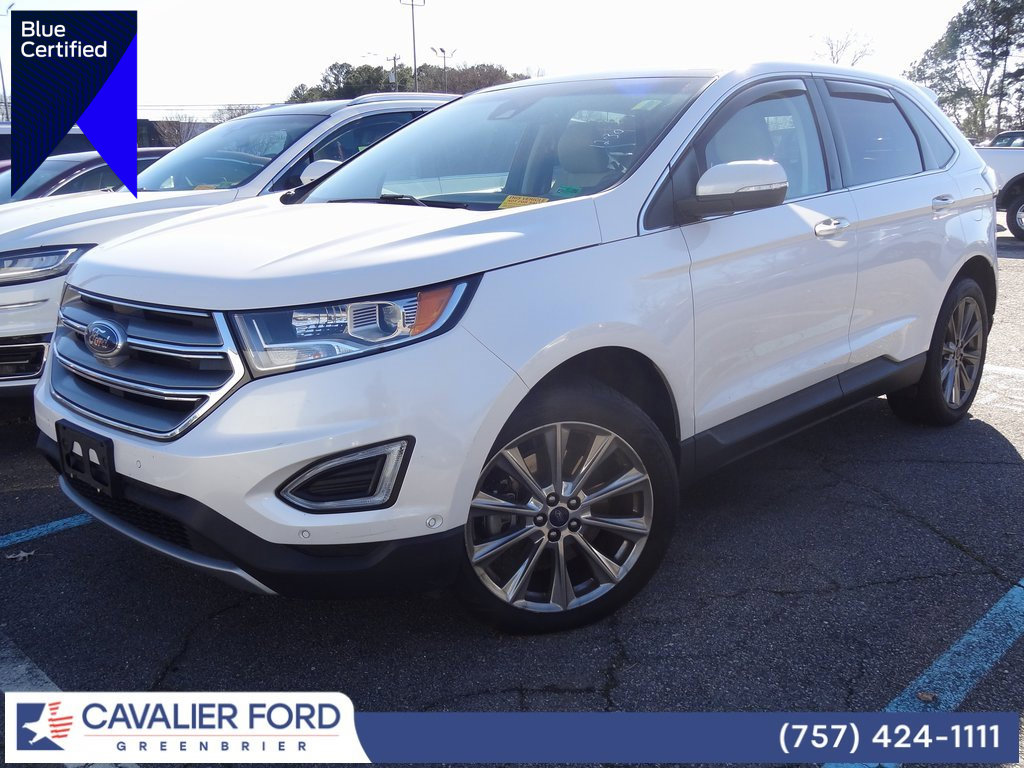 Certified 2017 Ford Edge Titanium w/ Equipment Group 302A