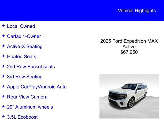 Certified 2025 Ford Expedition Max Active image 5