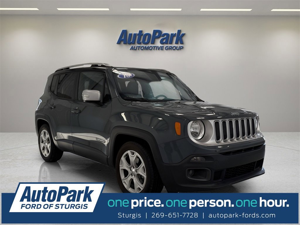 Used 2018 Jeep Renegade Limited w/ UConnect 8.4 Nav Group image 7
