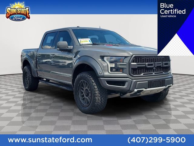 Certified 2018 Ford F150 Raptor w/ Equipment Group 802A Luxury