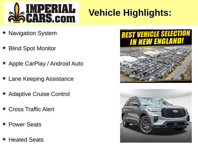 Certified 2025 Ford Explorer ST-Line w/ ST-Line Street Pack AWD/4WD image 5