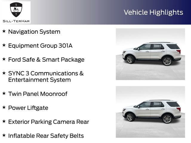 Certified 2018 Ford Explorer Limited w/ Equipment Group 301A image 4