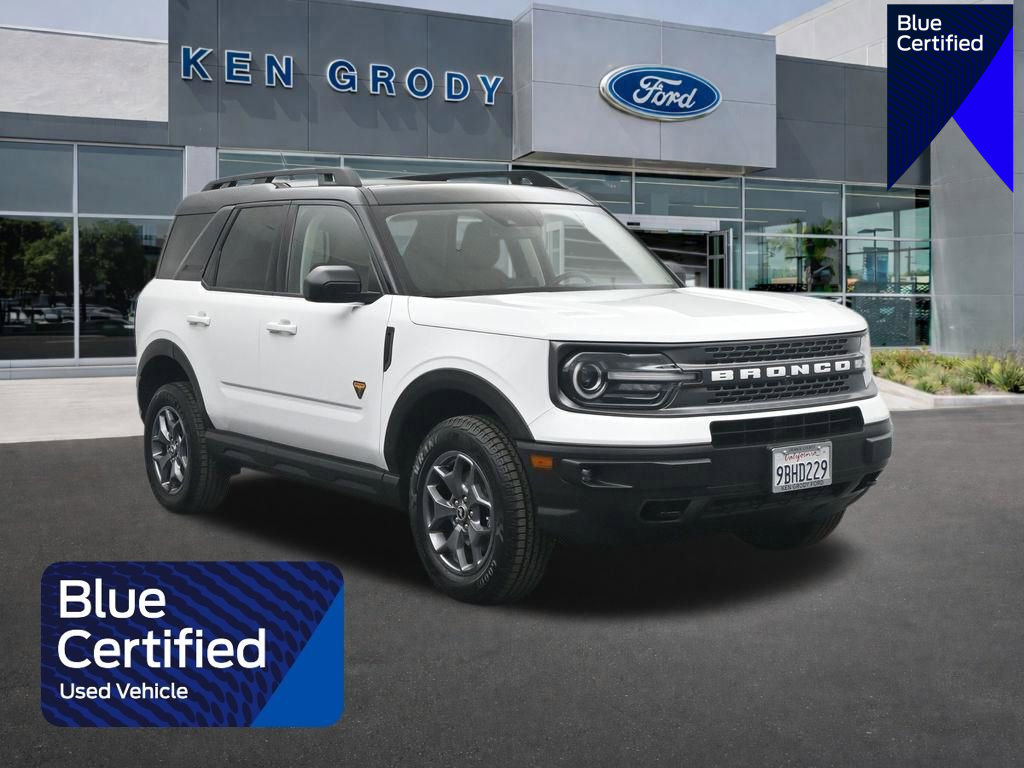 Certified 2022 Ford Bronco Sport Badlands w/ Premium Package image 1