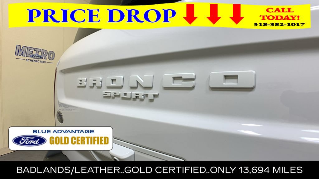 Certified 2025 Ford Bronco Sport Badlands w/ Badlands Tech Package AWD/4WD image 17