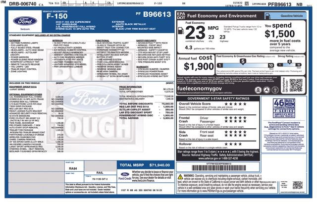 Certified 2023 Ford F150 Lariat image 39
