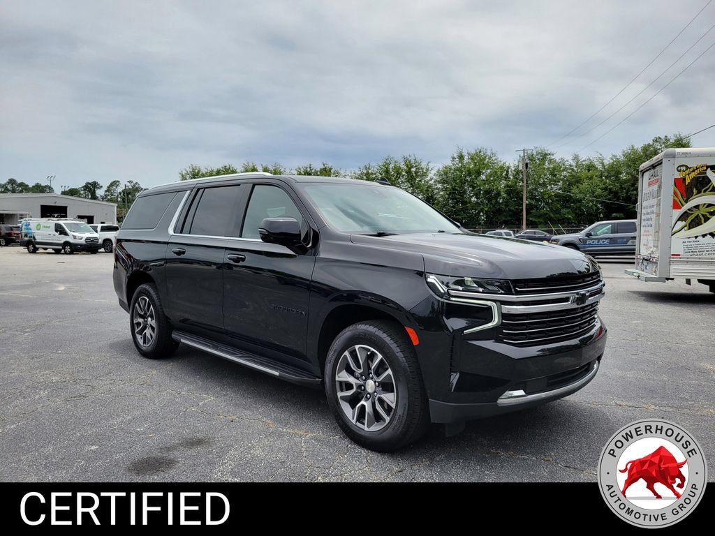 Used 2022 Chevrolet Suburban LT w/ Luxury Package RWD image 9
