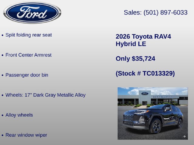 Used 2026 Toyota RAV4 LE FWD image 35