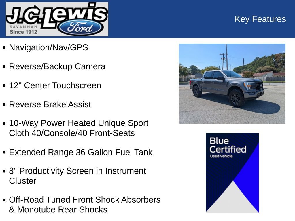 Certified 2021 Ford F150 XLT w/ Equipment Group 302A High AWD/4WD image 32