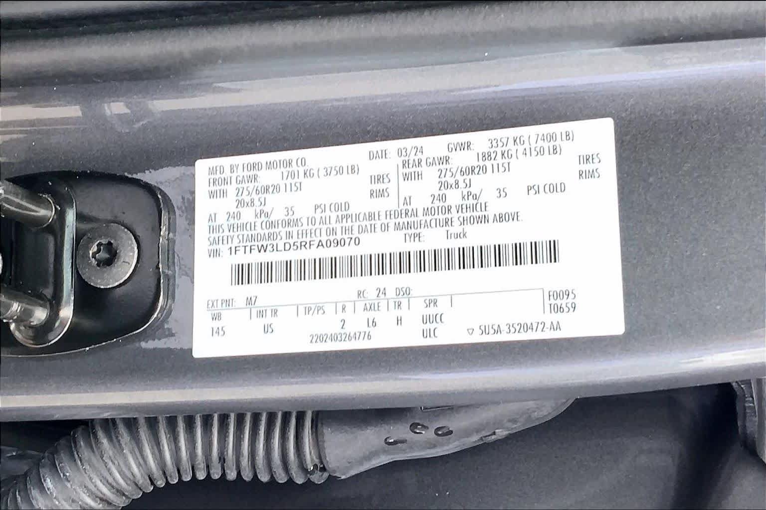 Certified 2024 Ford F150 XLT w/ Equipment Group 302A MID AWD/4WD image 32