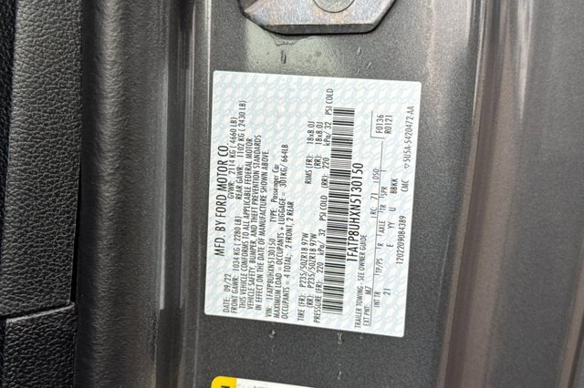 Certified 2022 Ford Mustang Convertible w/ Equipment Group 101A image 29