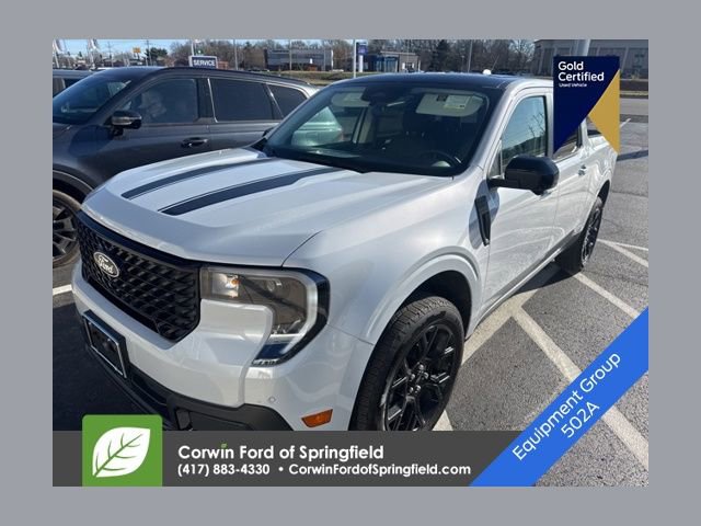 Certified 2025 Ford Maverick Lariat w/ Black Appearance Package image 1