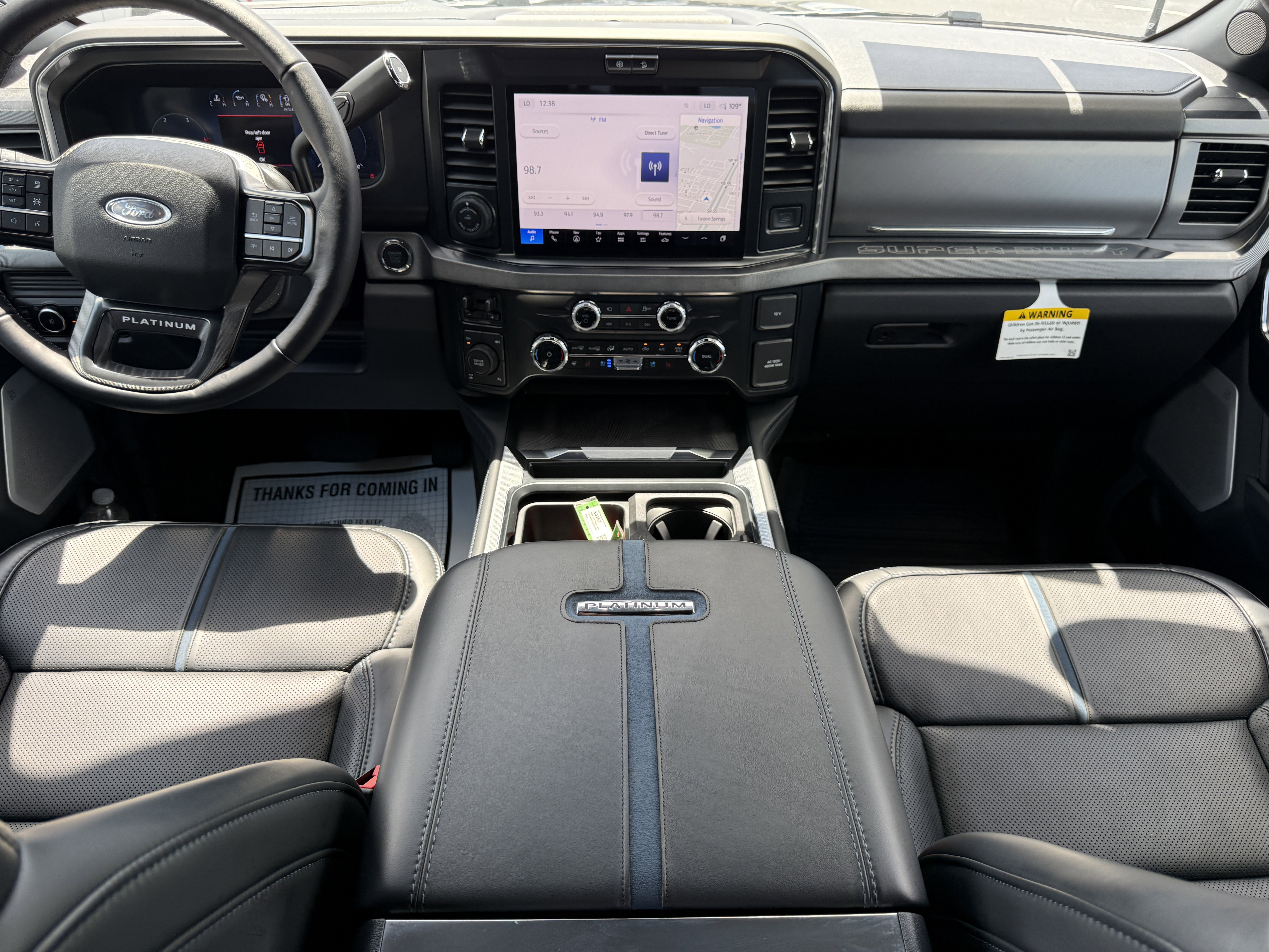 Certified 2025 Ford F250 Platinum w/ FX4 Off-Road Package image 12