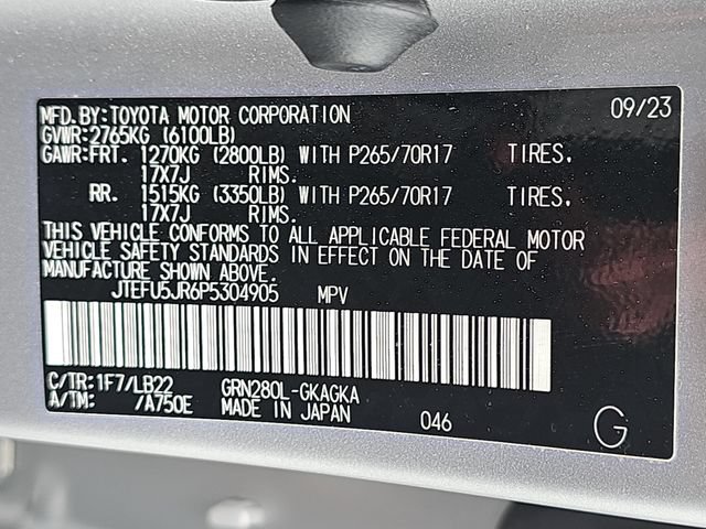 Used 2023 Toyota 4Runner SR5 Premium w/ Moonroof Package RWD image 39