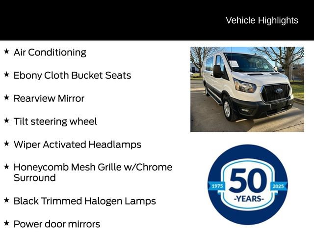 Certified 2024 Ford Transit 250 Low Roof w/ Exterior Upgrade Package image 11