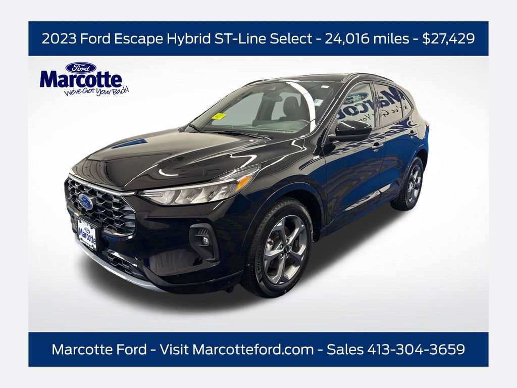 Certified 2023 Ford Escape ST-Line Select w/ Tech Pack #2 AWD/4WD 360° Tour