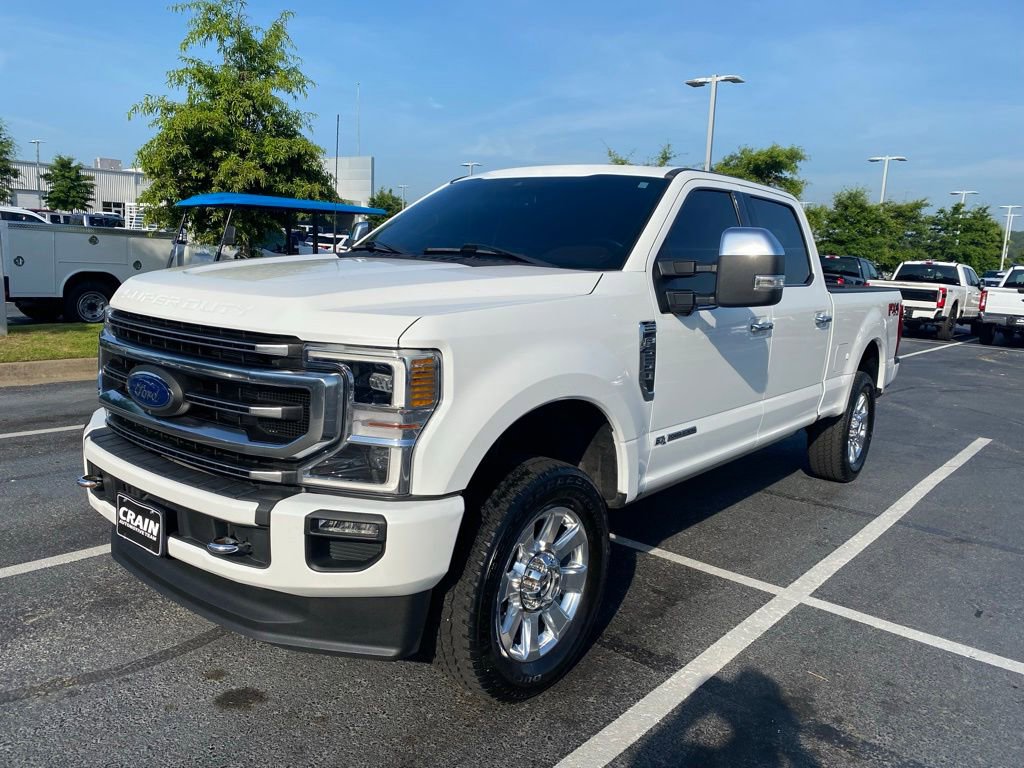 Certified 2022 Ford F250 Platinum w/ FX4 Off-Road Package AWD/4WD image 3