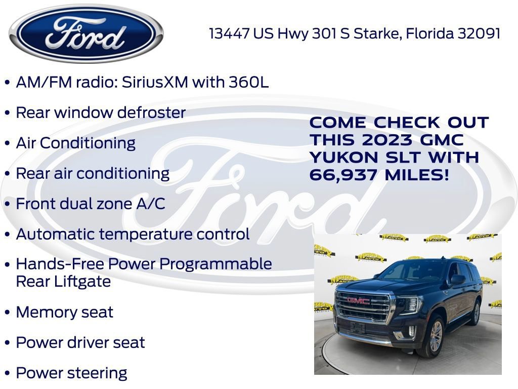 Used 2023 GMC Yukon SLT image 21