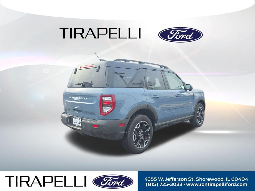 Certified 2025 Ford Bronco Sport Outer Banks w/ Outer Banks Tech Package+ AWD/4WD video 3