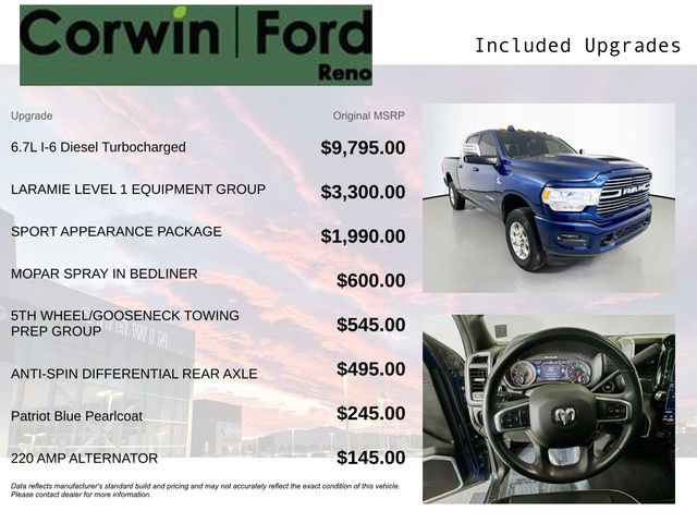 Used 2023 RAM 2500 Laramie AWD/4WD image 3