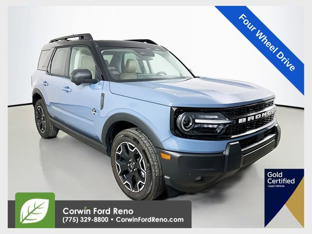 Certified 2025 Ford Bronco Sport Outer Banks w/ Outer Banks Tech Package+ video 1