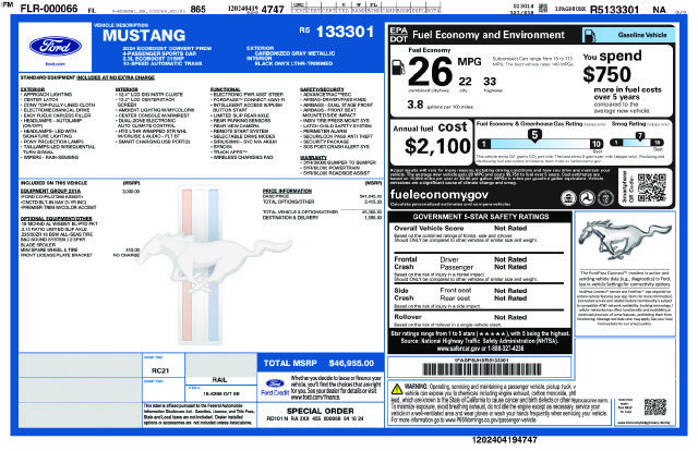 Certified 2024 Ford Mustang Premium RWD image 6