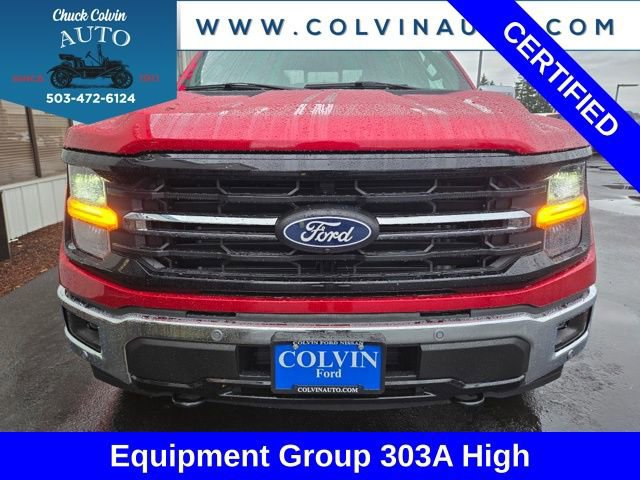 Certified 2024 Ford F150 XLT w/ Equipment Group 303A High image 4