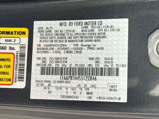 Certified 2025 Ford Mustang Coupe RWD image 21