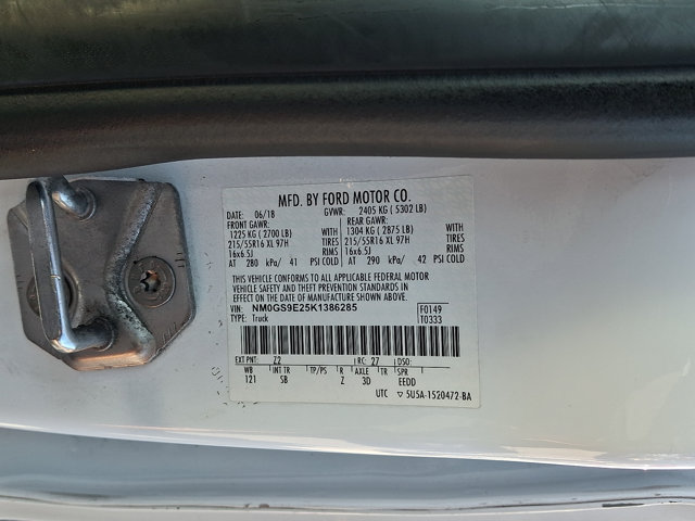 Certified 2019 Ford Transit Connect XL FWD image 28