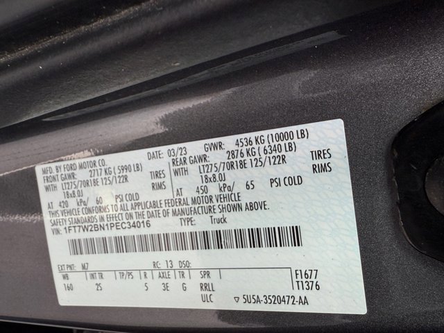 Certified 2023 Ford F250 XLT w/ Snow Plow Prep Package image 36