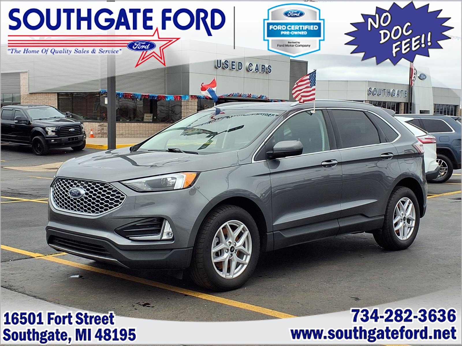Certified 2024 Ford Edge SEL w/ Convenience Package