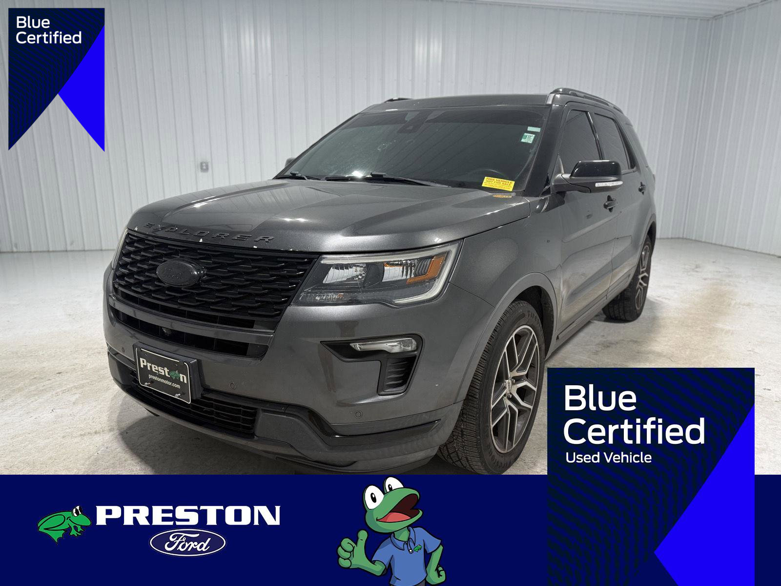 Certified 2018 Ford Explorer Sport w/ Equipment Group 401A