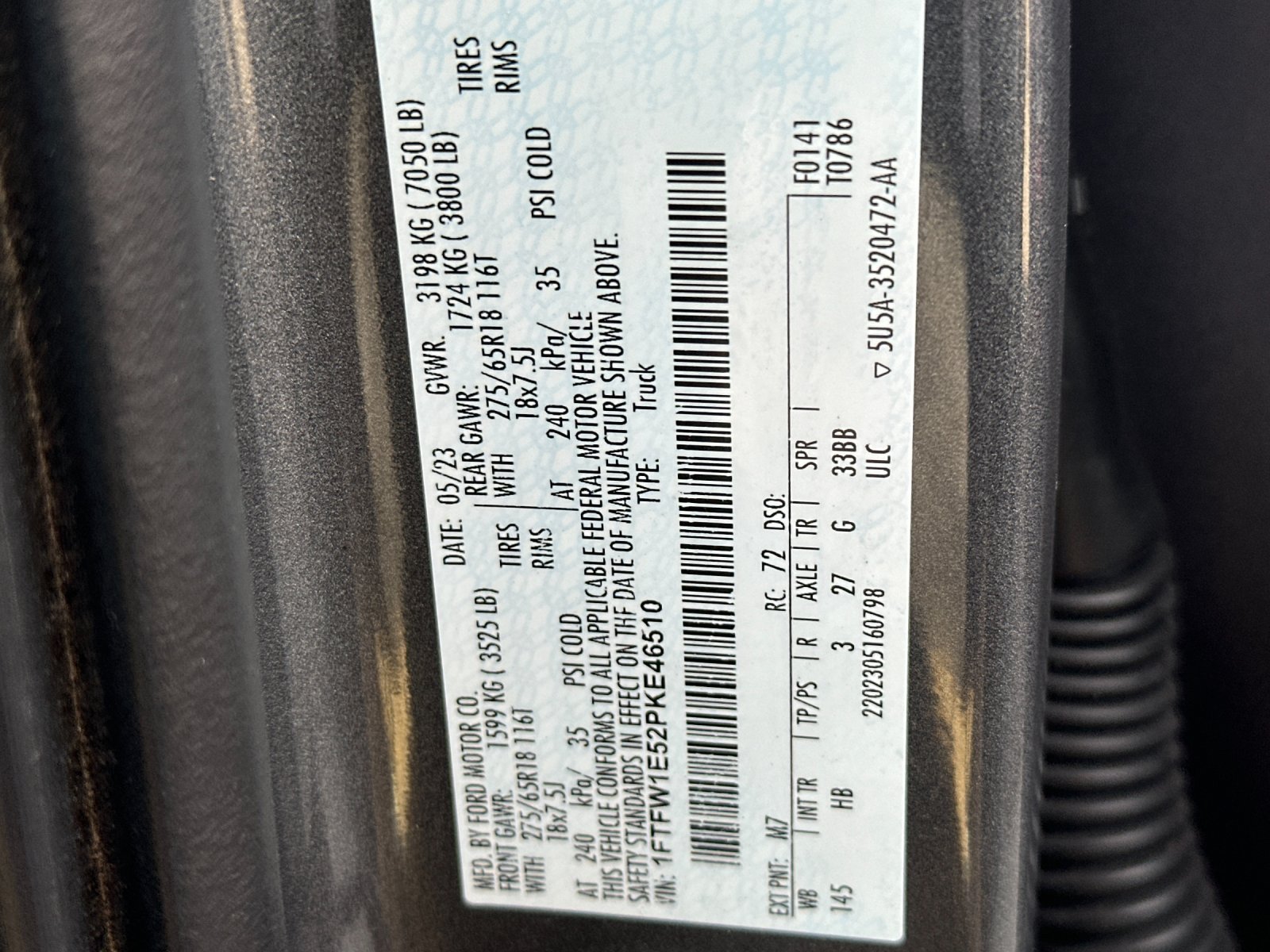 Certified 2023 Ford F150 Lariat AWD/4WD image 42