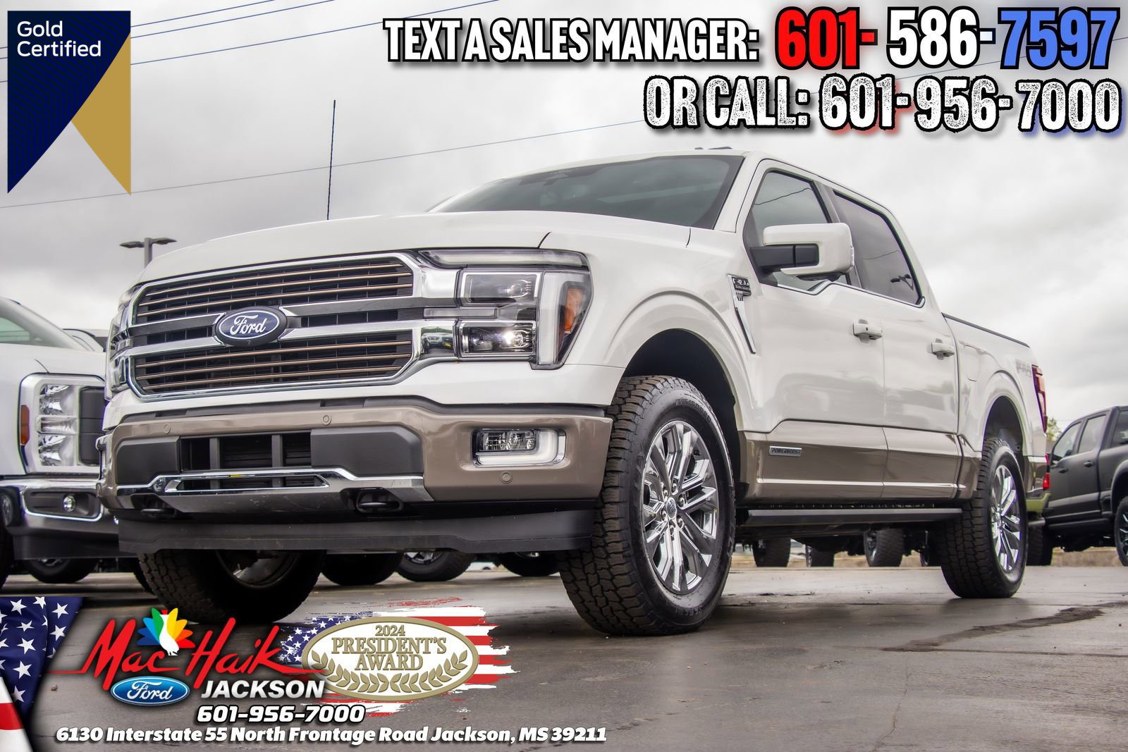 Certified 2025 Ford F150 King Ranch w/ FX4 Off-Road Package