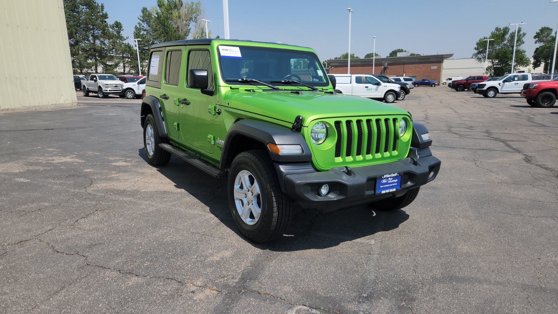 Used 2018 Jeep Wrangler Unlimited Sport S AWD/4WD image 15