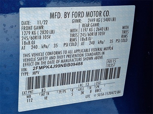 Certified 2022 Ford Edge SEL w/ Convenience Package image 26