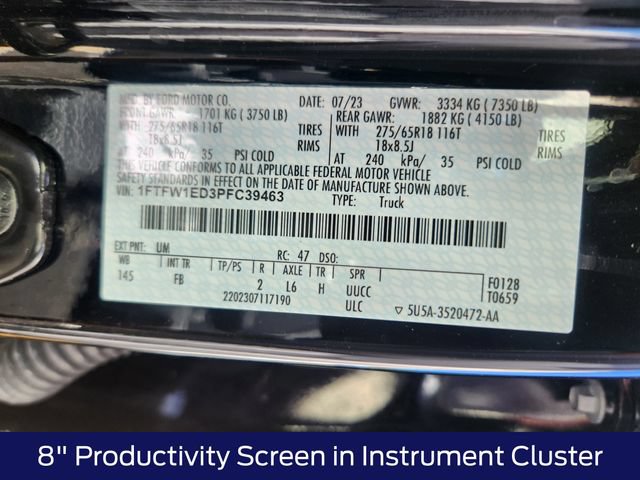 Certified 2023 Ford F150 XLT w/ Equipment Group 302A High AWD/4WD image 28