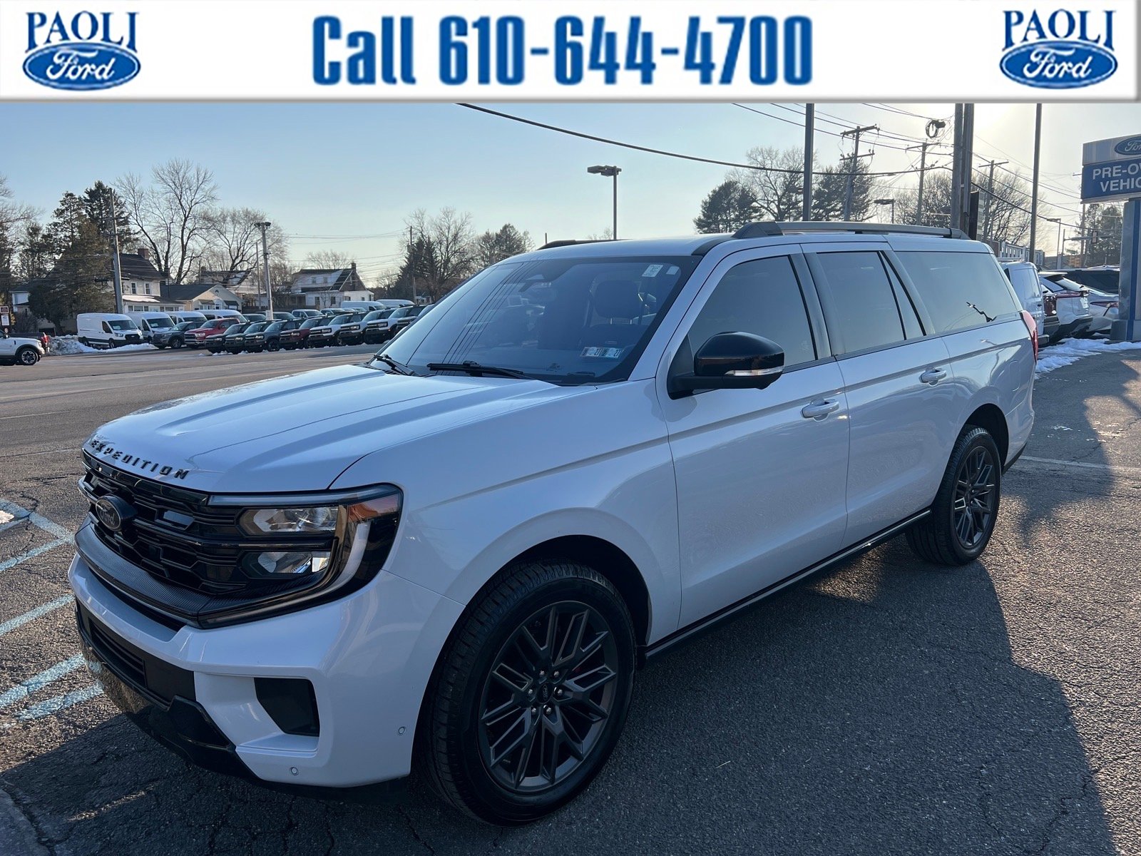 Certified 2025 Ford Expedition Max Platinum w/ Stealth Performance Package